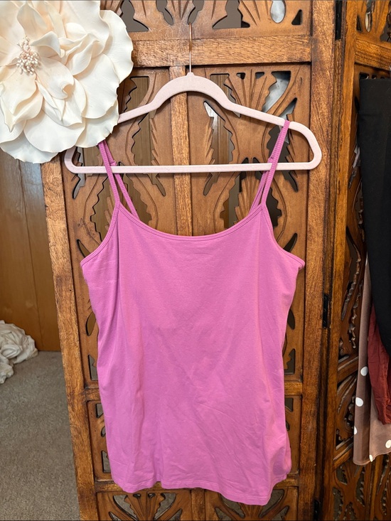 Torrid Curve Tops - Built in Bra Everyday Pinky Lilac Spaghetti Strap Camisole